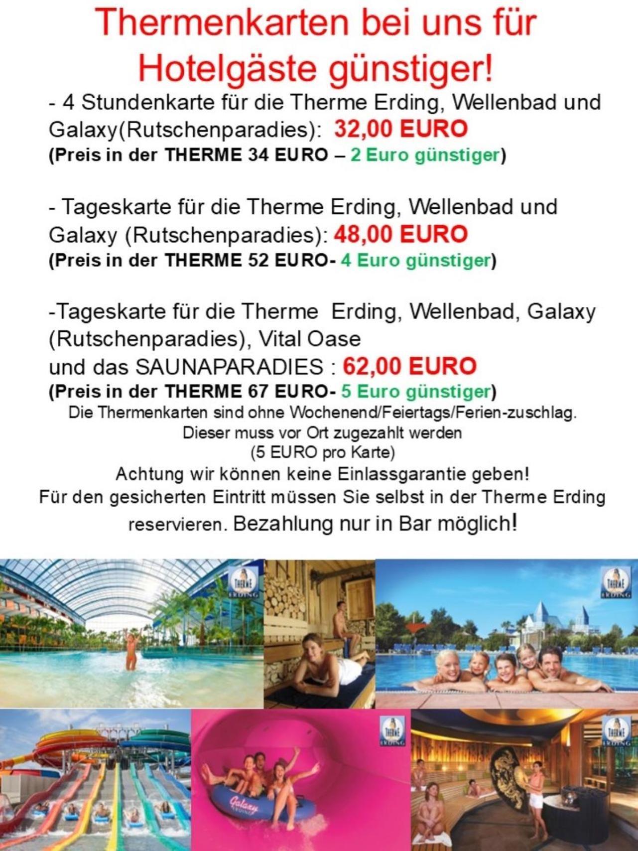 Familienhotel Nahe Der Therme Erding Extérieur photo